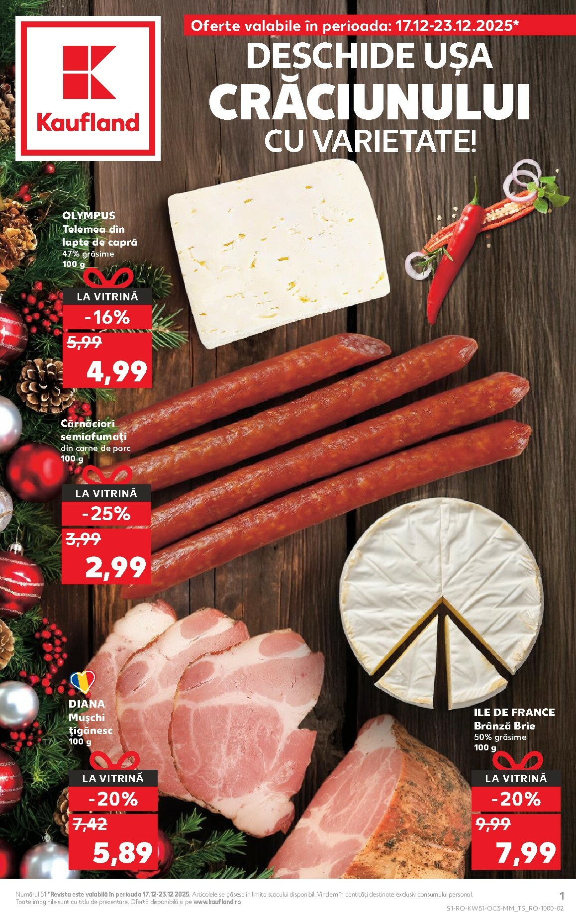 Catalog Kaufland - Răsfoiește catalogul tematic online – oferte valabile din 17.12.