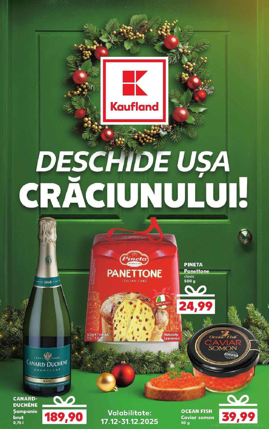 Catalog Kaufland - Răsfoiește catalogul de Crăciun online – oferte valabile din 17.12.