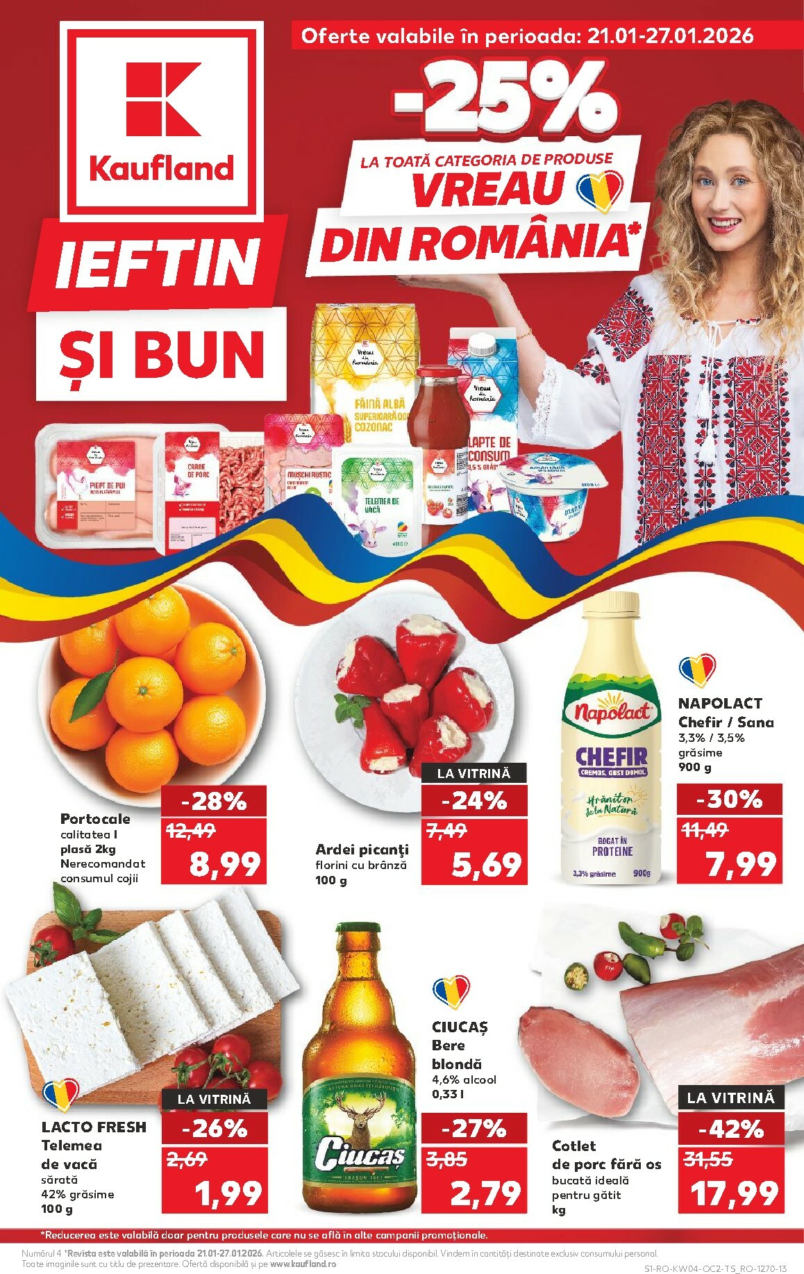 Catalog Kaufland online – oferte valabile din 21.01.