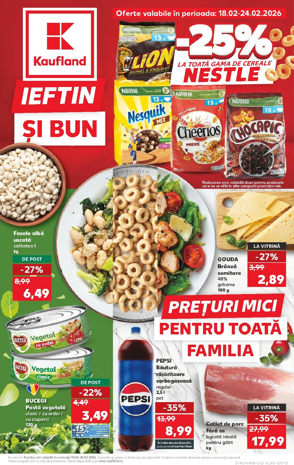 Catalog Kaufland online – oferte valabile din 18.02.2026
