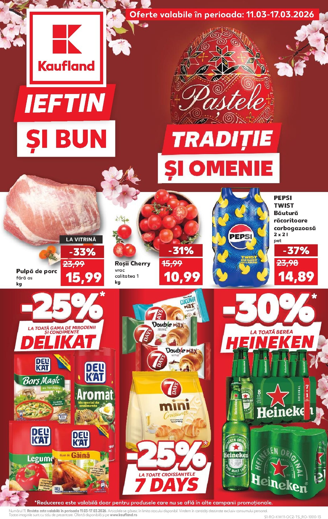 Catalog Kaufland online – oferte valabile din 11.03.2026