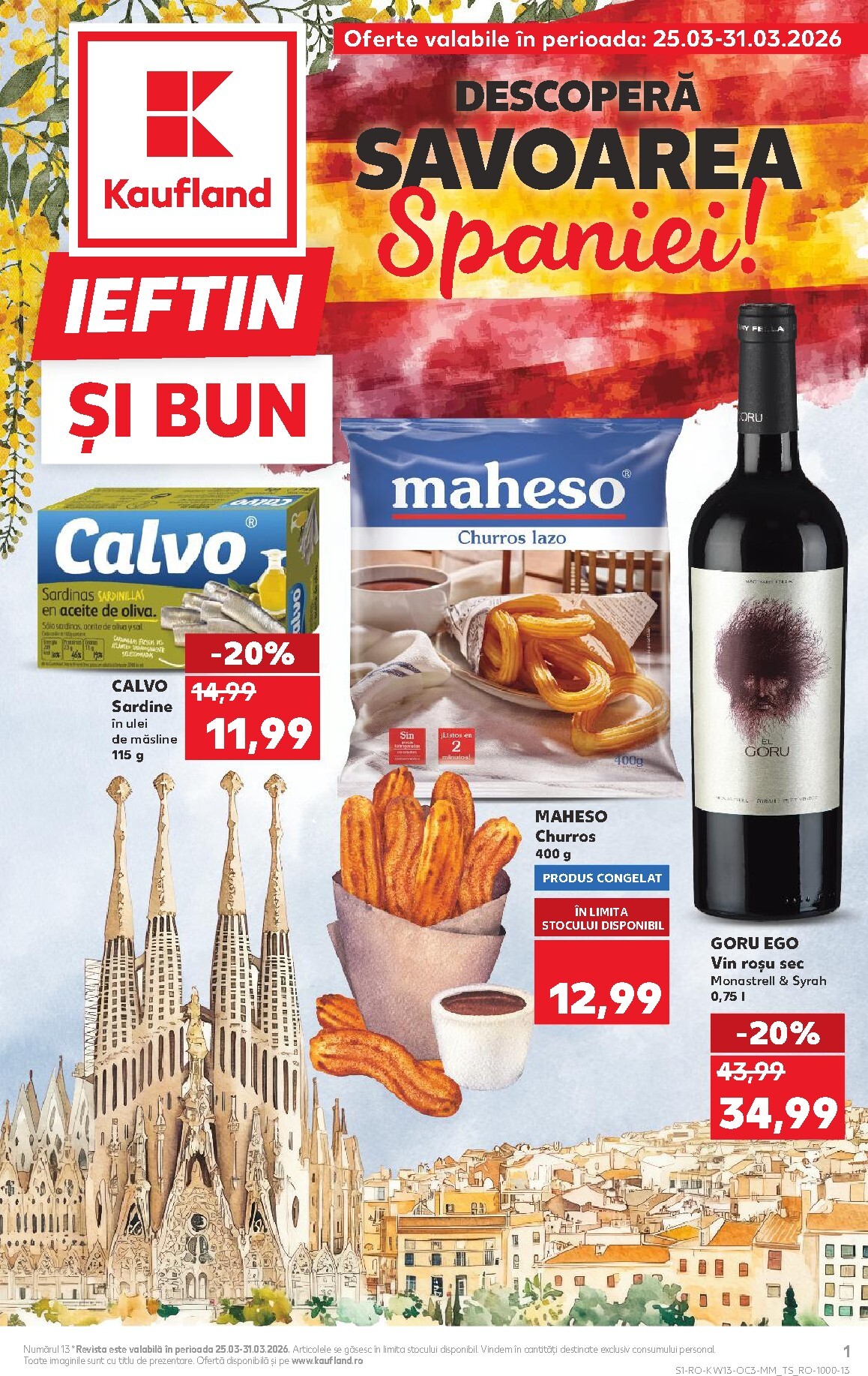 Catalog Kaufland - Descoperă savoarea Spaniei online – oferte valabile din 25.03.2026