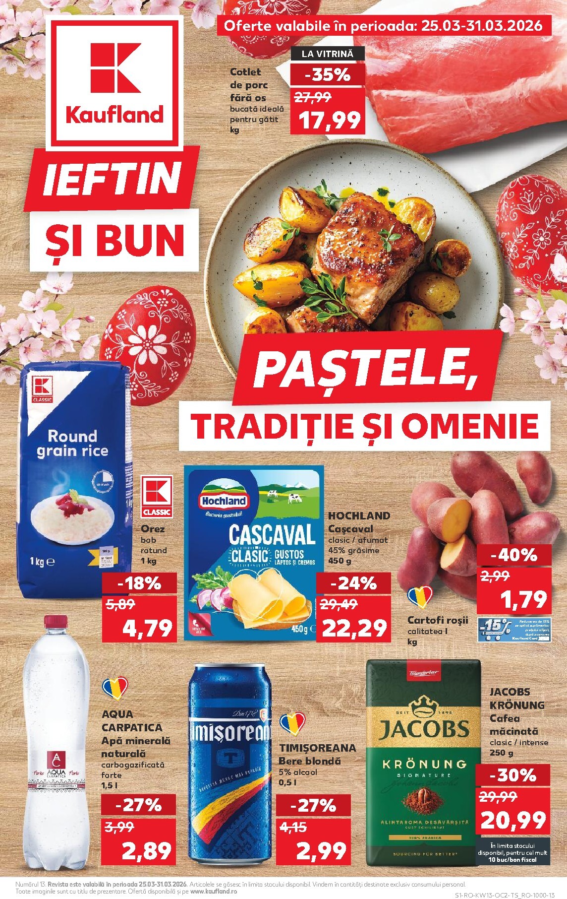 Catalog Kaufland online – oferte valabile din 25.03.2026