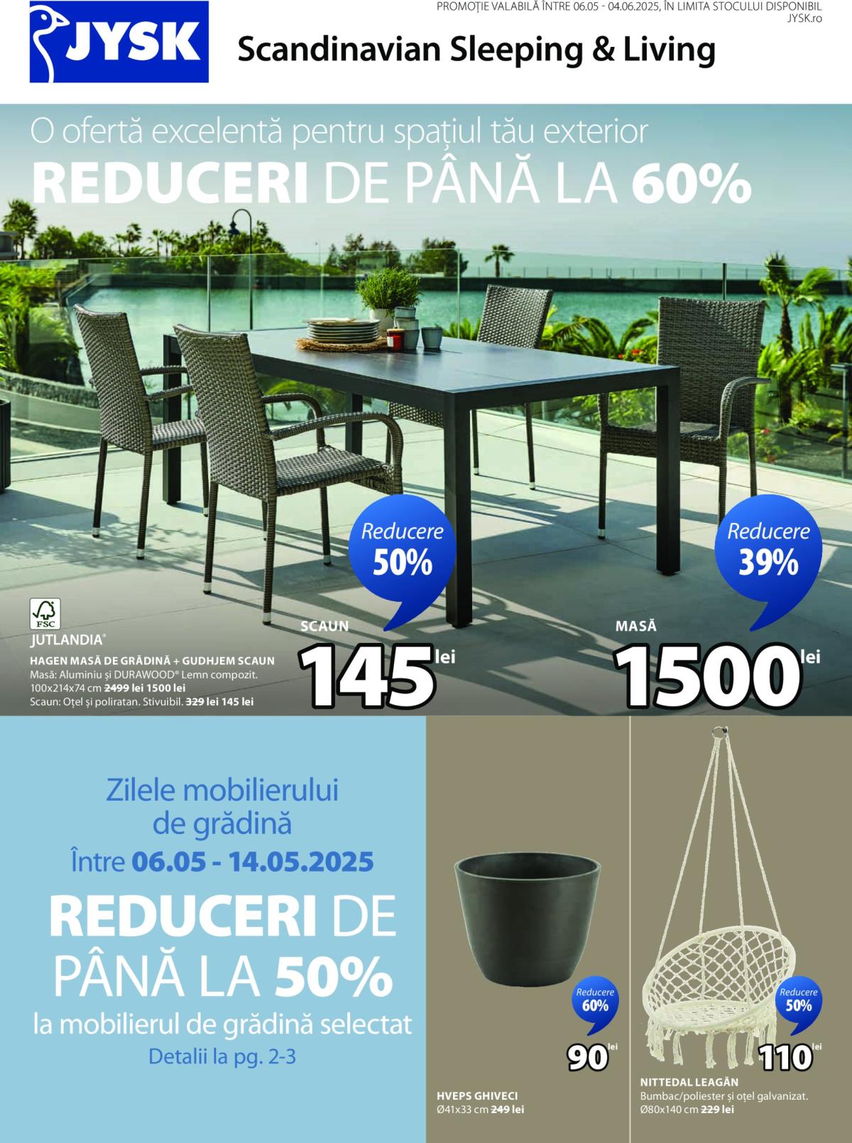 Catalog JYSK valabil din 06.05. - 04.06.