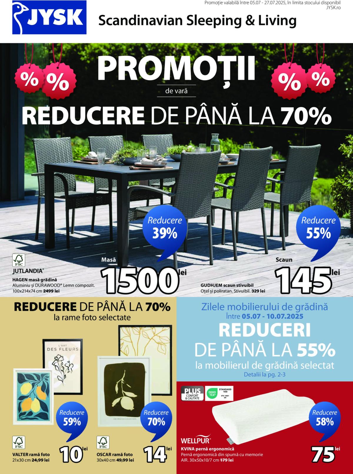 Catalog JYSK valabil din 05.07. până pe 27.07.