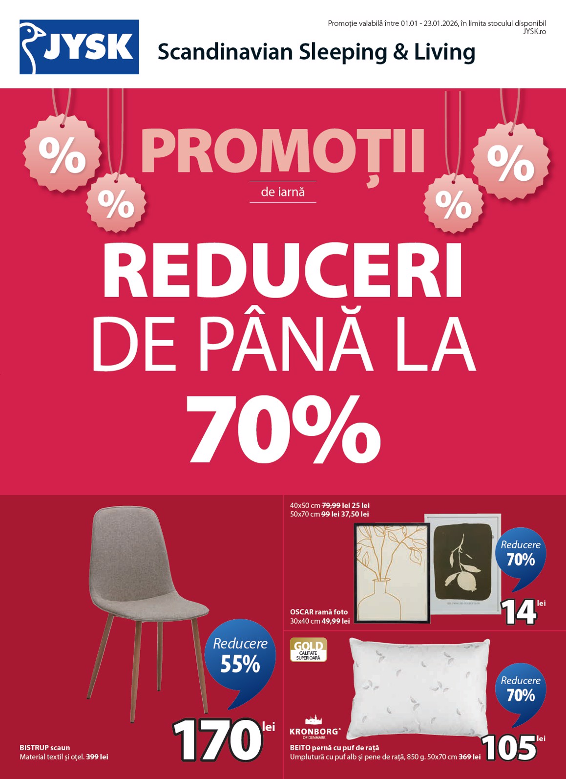 Catalog JYSK online – oferte valabile din 01.01.