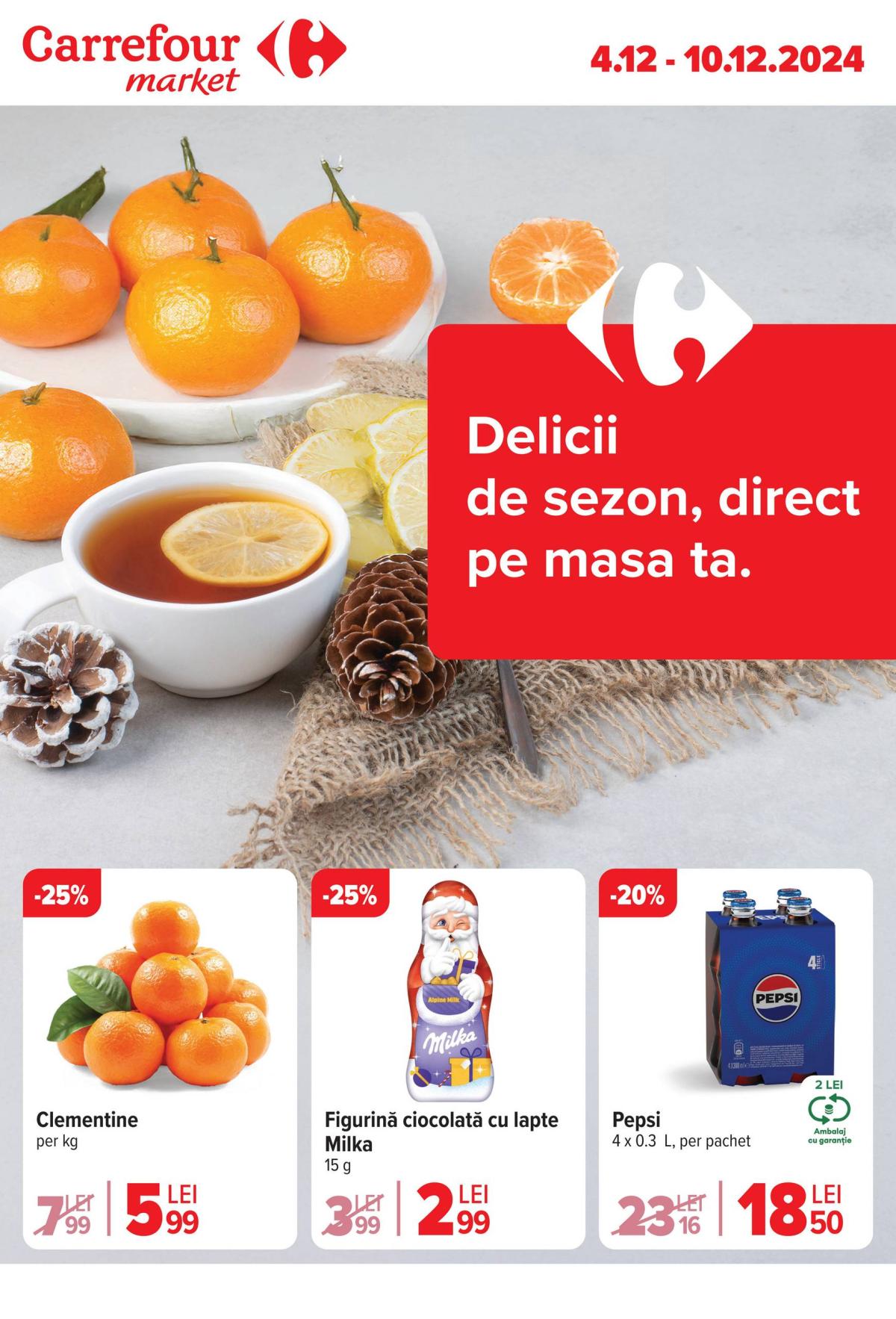 Catalog Carrefour Market valabil din 04.12. - 10.12.