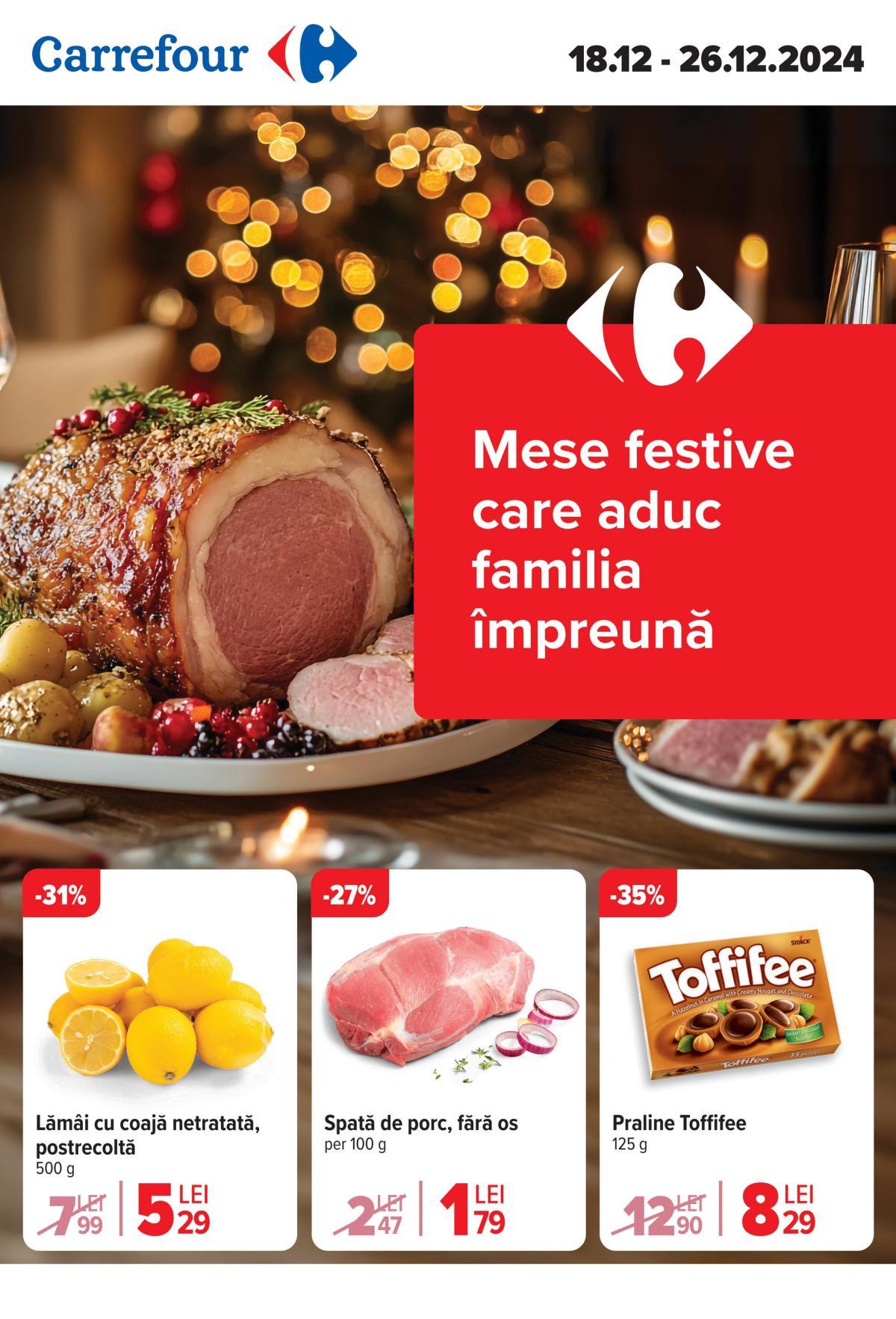 Catalog Carrefour valabil din 18.12. - 26.12.