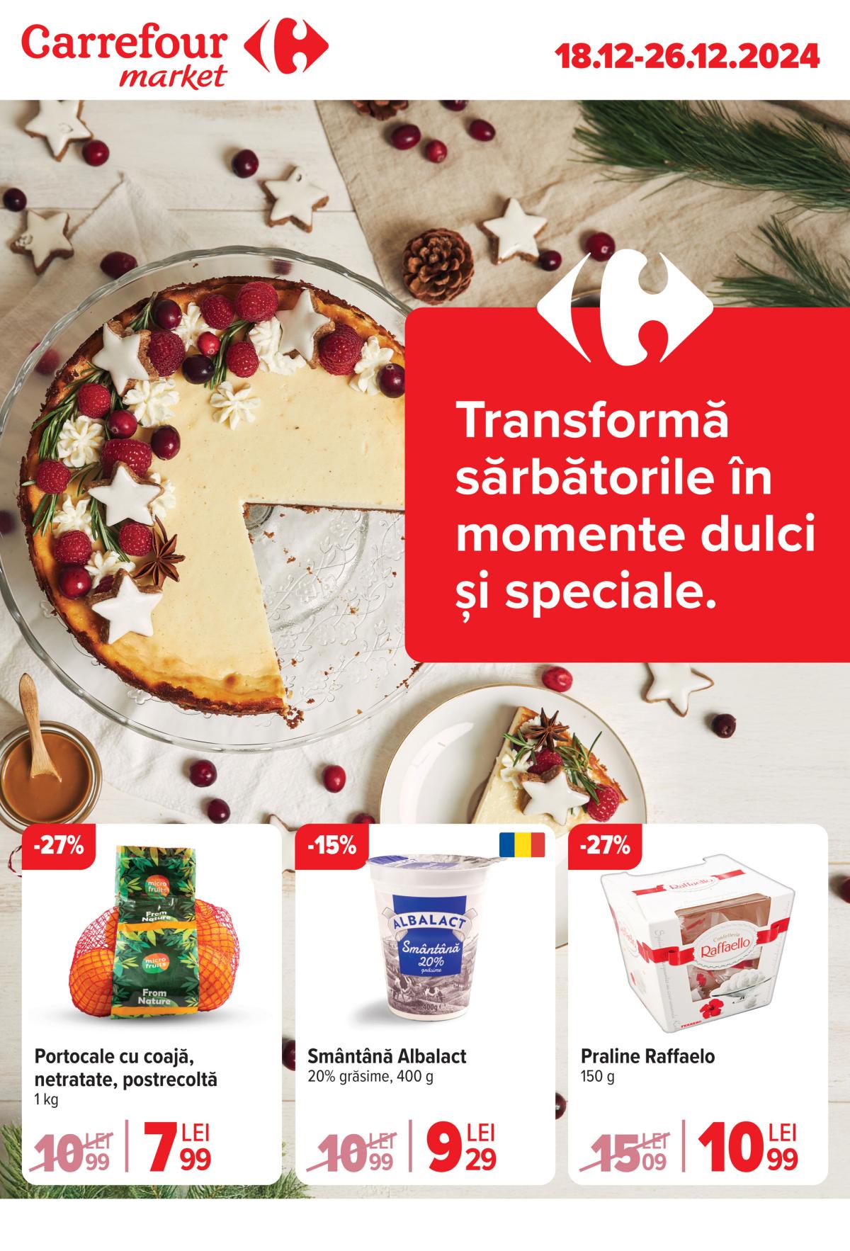 Catalog Carrefour Market valabil din 18.12. - 26.12.