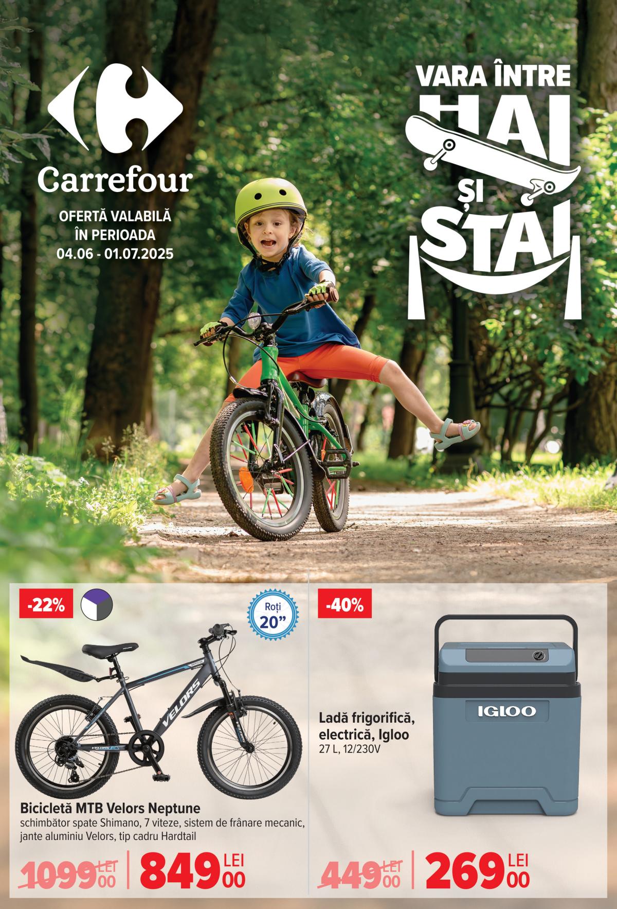 Catalog Carrefour - Outdoor valabil din 04.06. până pe 01.07.