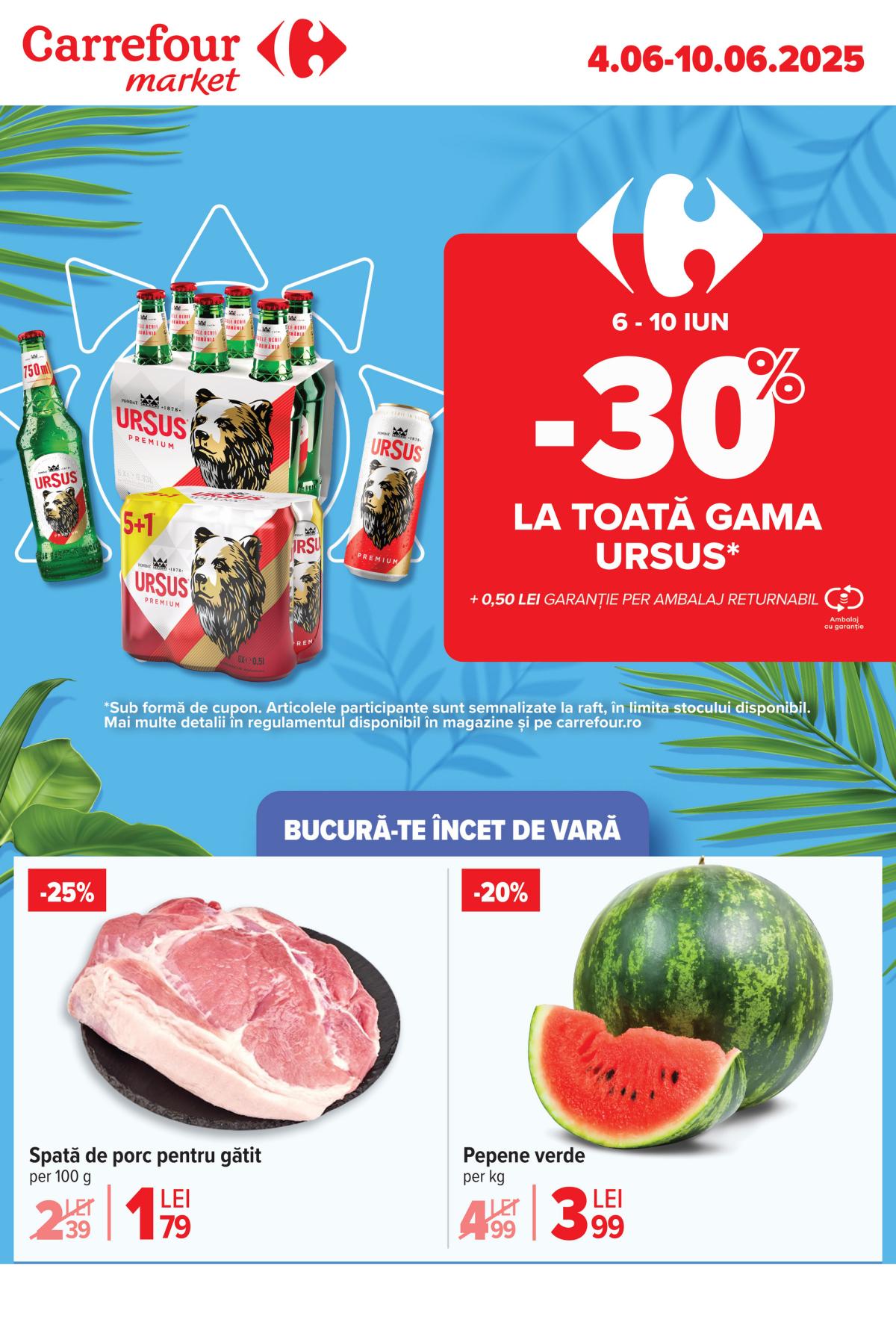 Catalog Carrefour - Market valabil din 04.06. până pe 10.06.