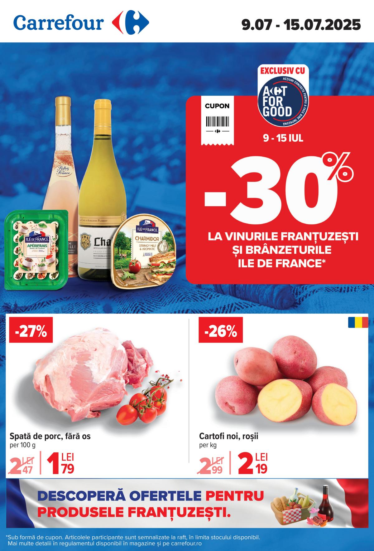 Catalog Carrefour valabil din 09.07. până pe 15.07.