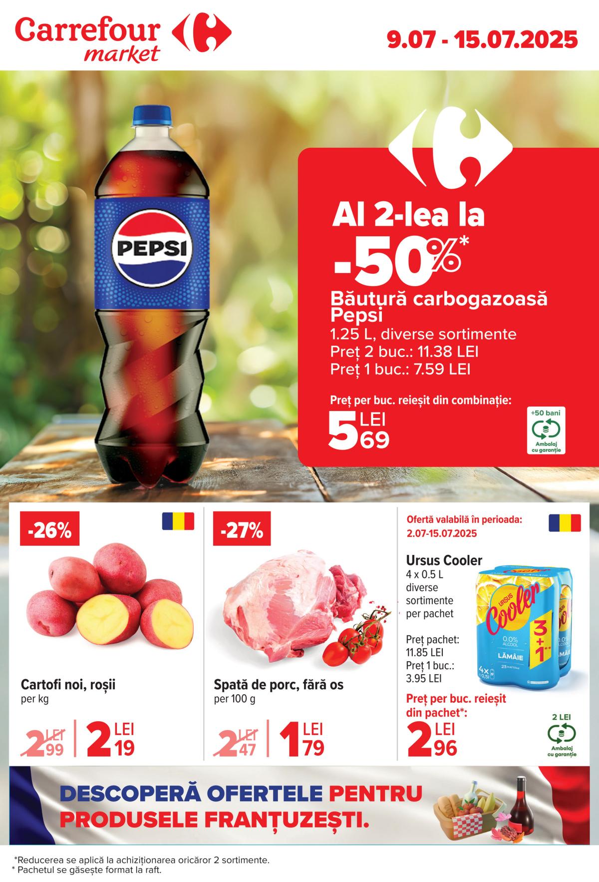 Catalog Carrefour Market valabil din 09.07. până pe 15.07.