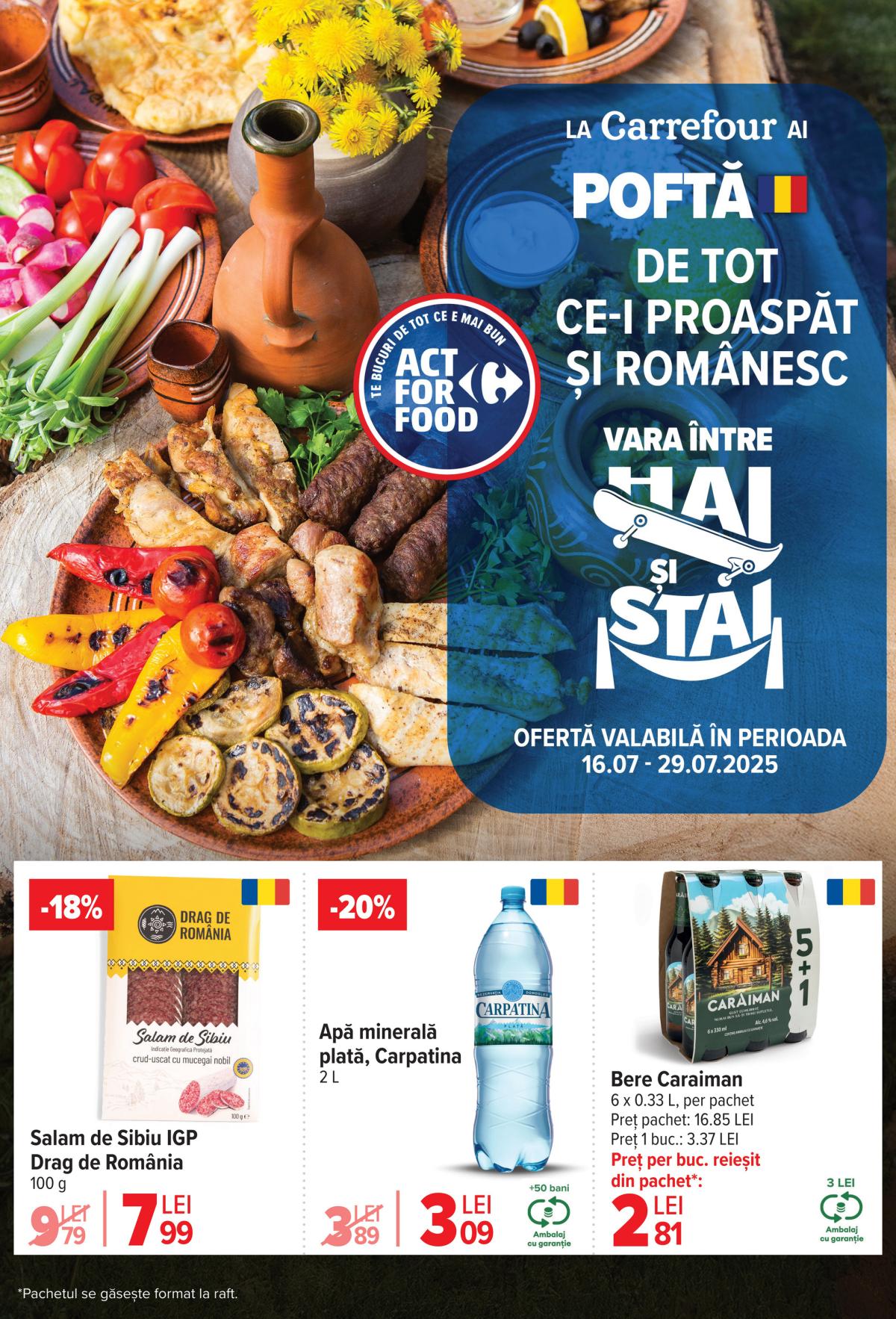 Catalog Carrefour valabil din 16.07. până pe 29.07.