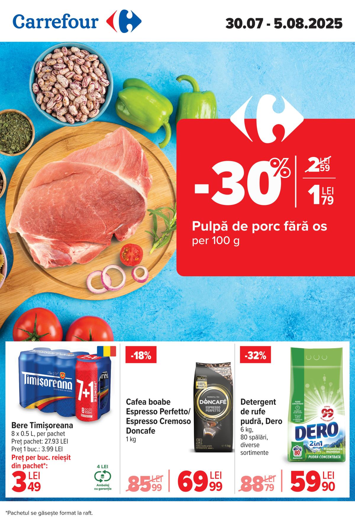 Catalog Carrefour valabil din 30.07. până pe 05.08.