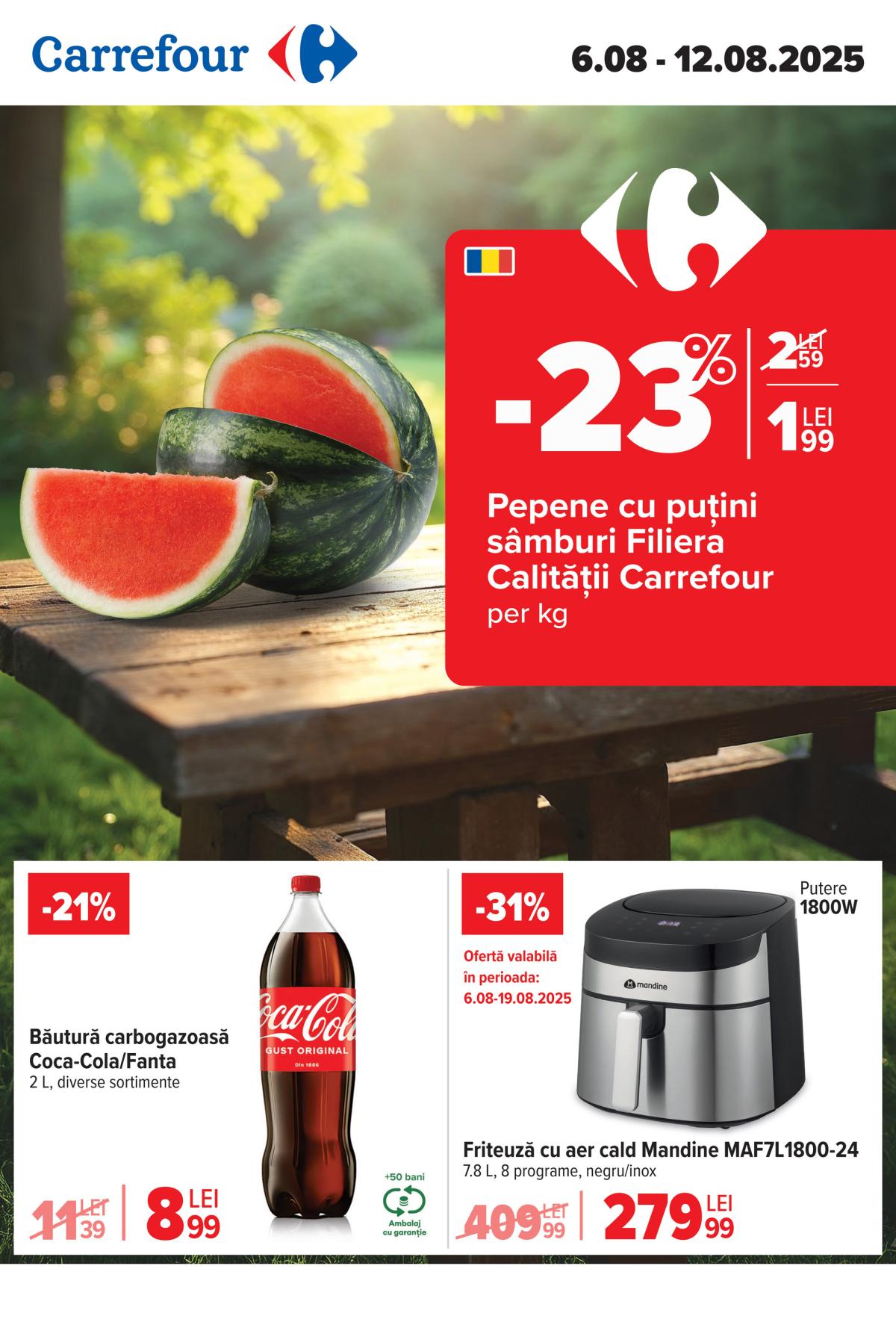 Catalog Carrefour valabil din 06.08. până pe 12.08.