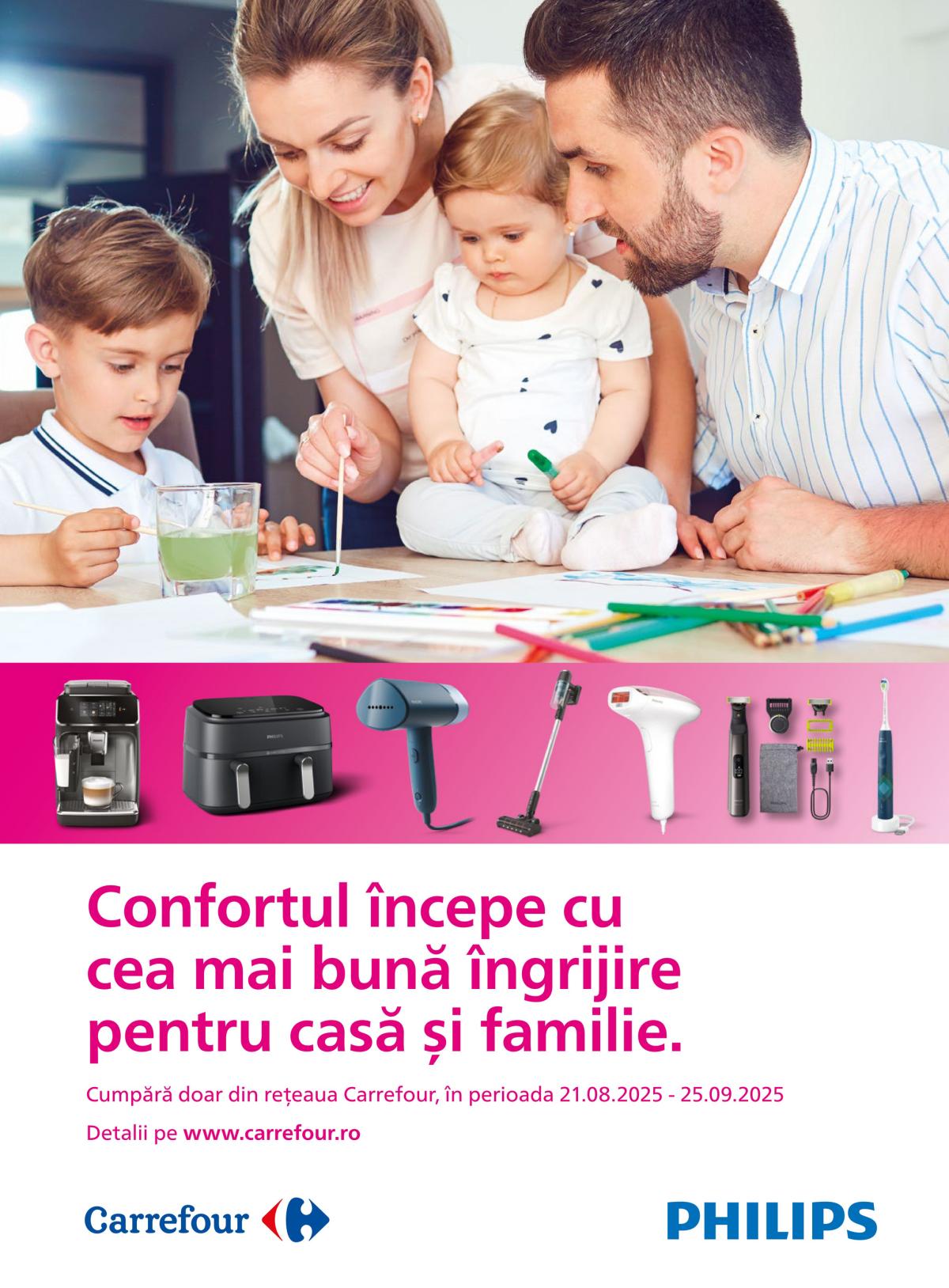 Catalog Carrefour - Philips online – oferte valabile din 21.08.
