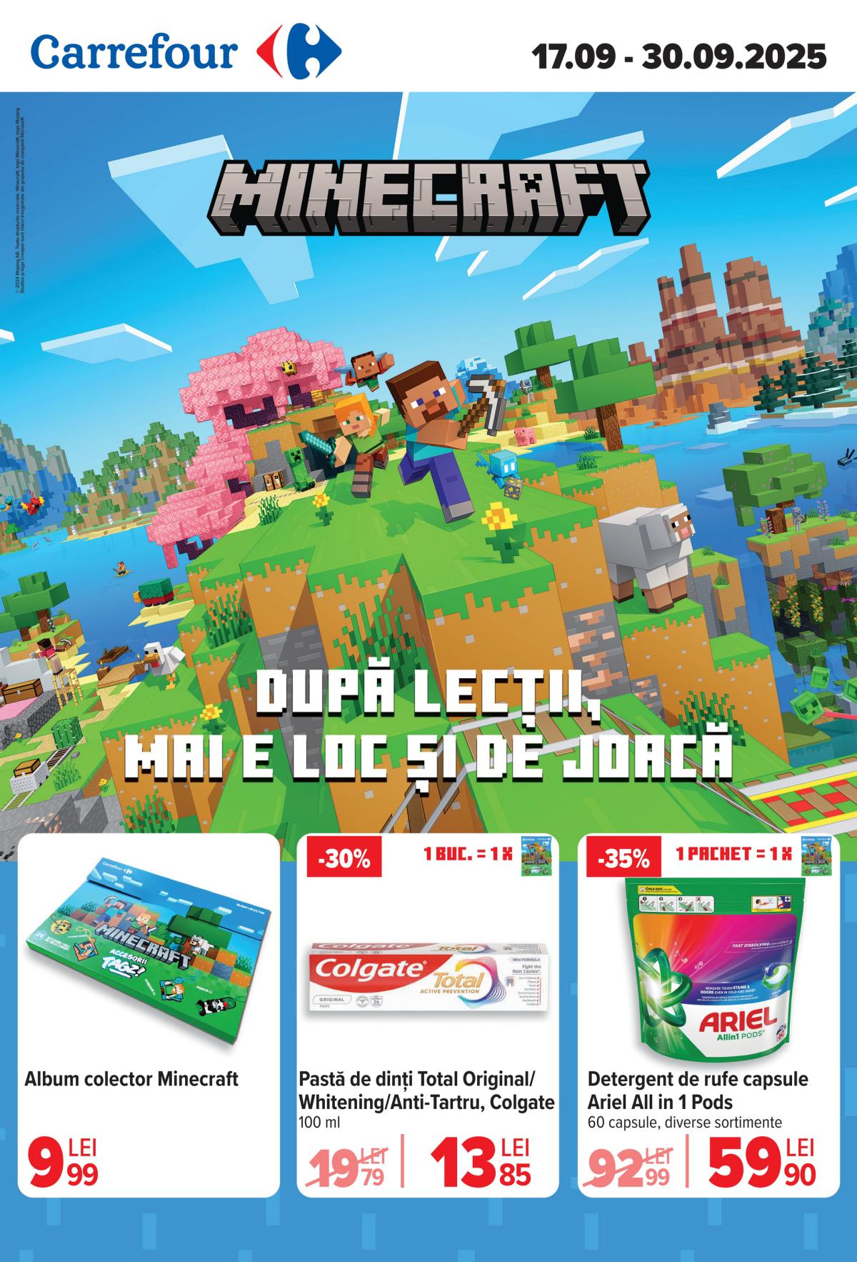Catalog Carrefour online – oferte valabile din 17.09.