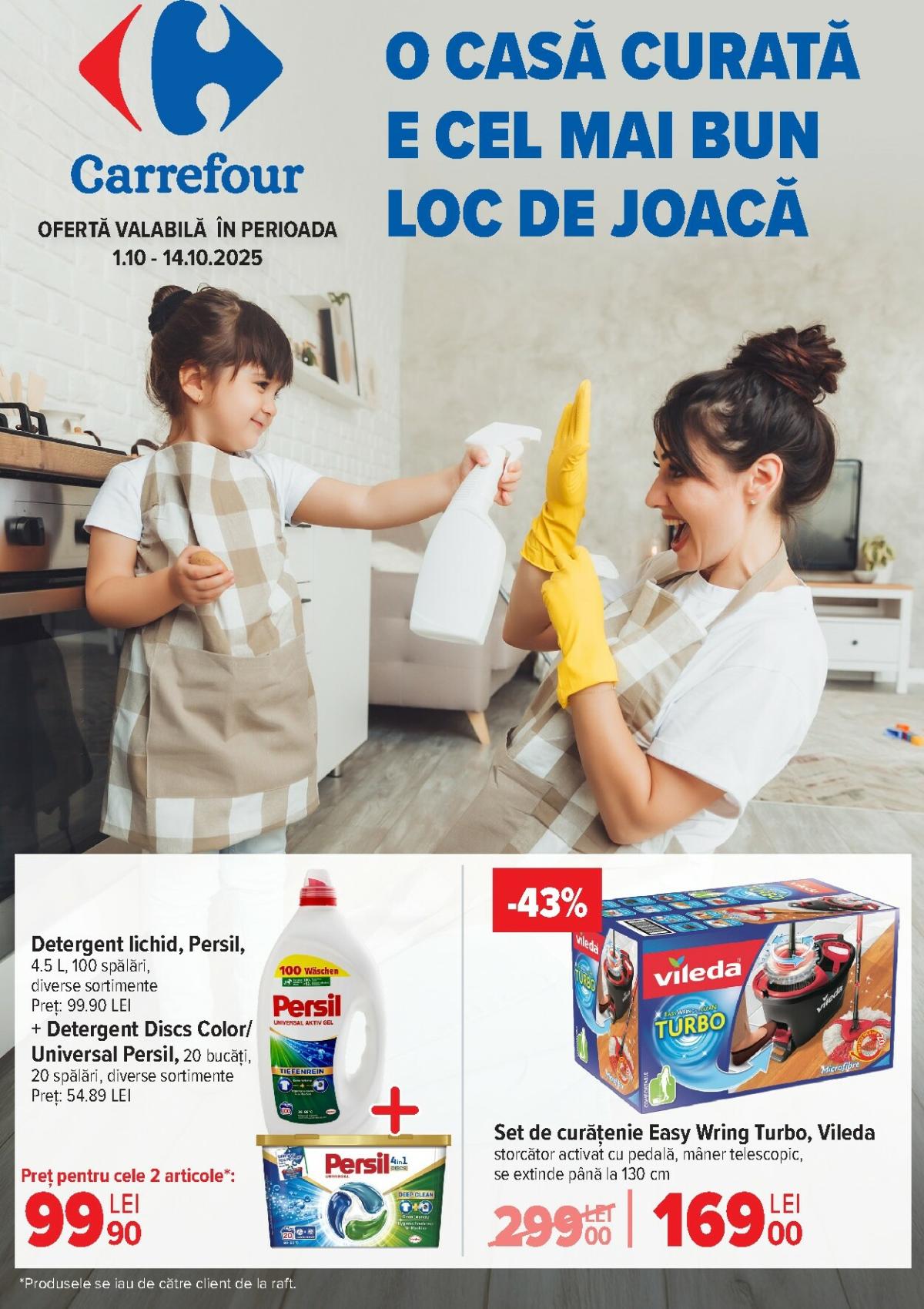 Catalog Carrefour online – oferte valabile din 01.10.