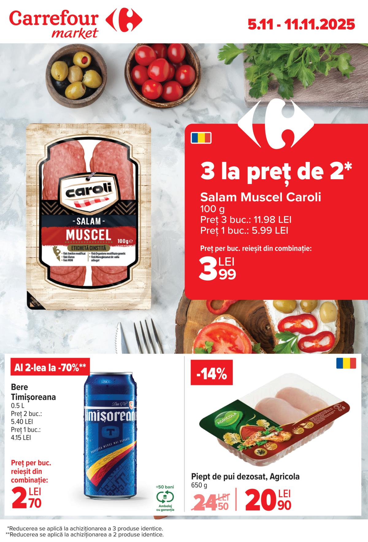 Catalog Carrefour Market online – oferte valabile din 05.11.