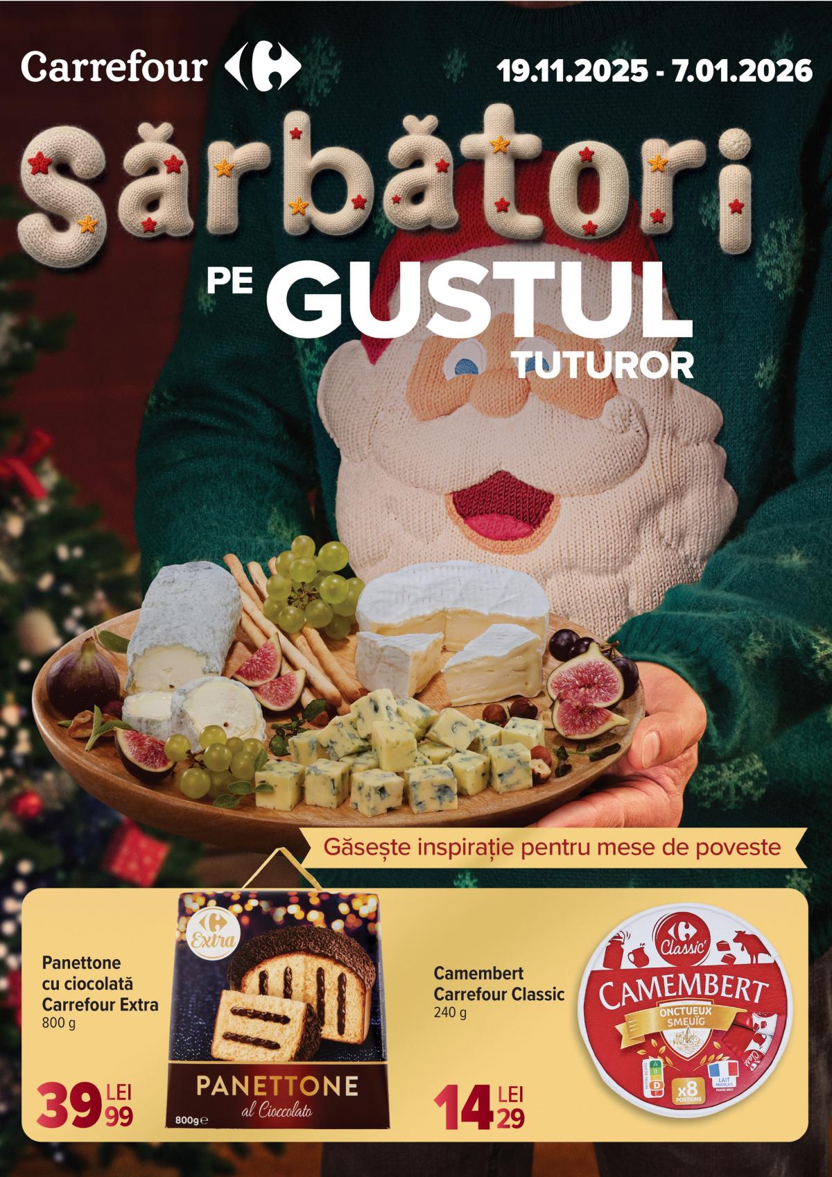 Catalog Carrefour - Gustul online – oferte valabile din 19.11.