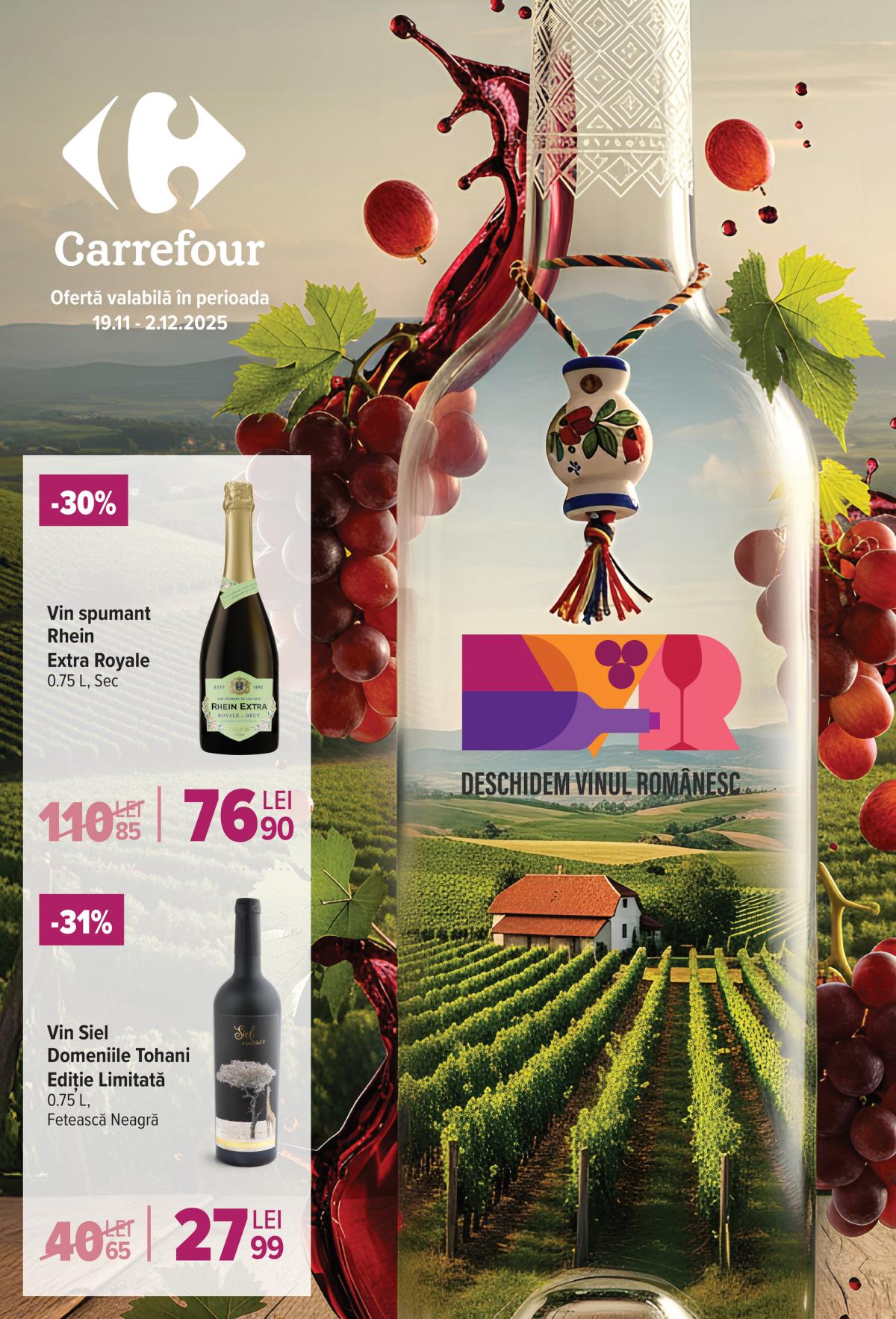Catalog Carrefour - Vinuri online – oferte valabile din 19.11.
