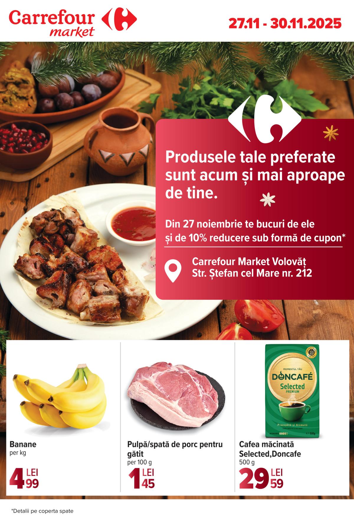 Catalog Carrefour Market online – oferte valabile din 27.11.