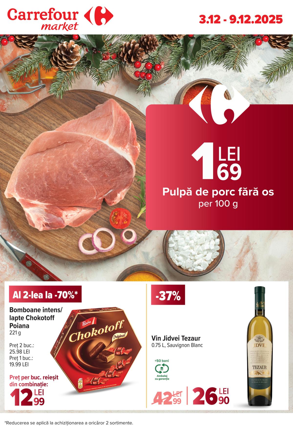 Catalog Carrefour - Market online – oferte valabile din 03.12.