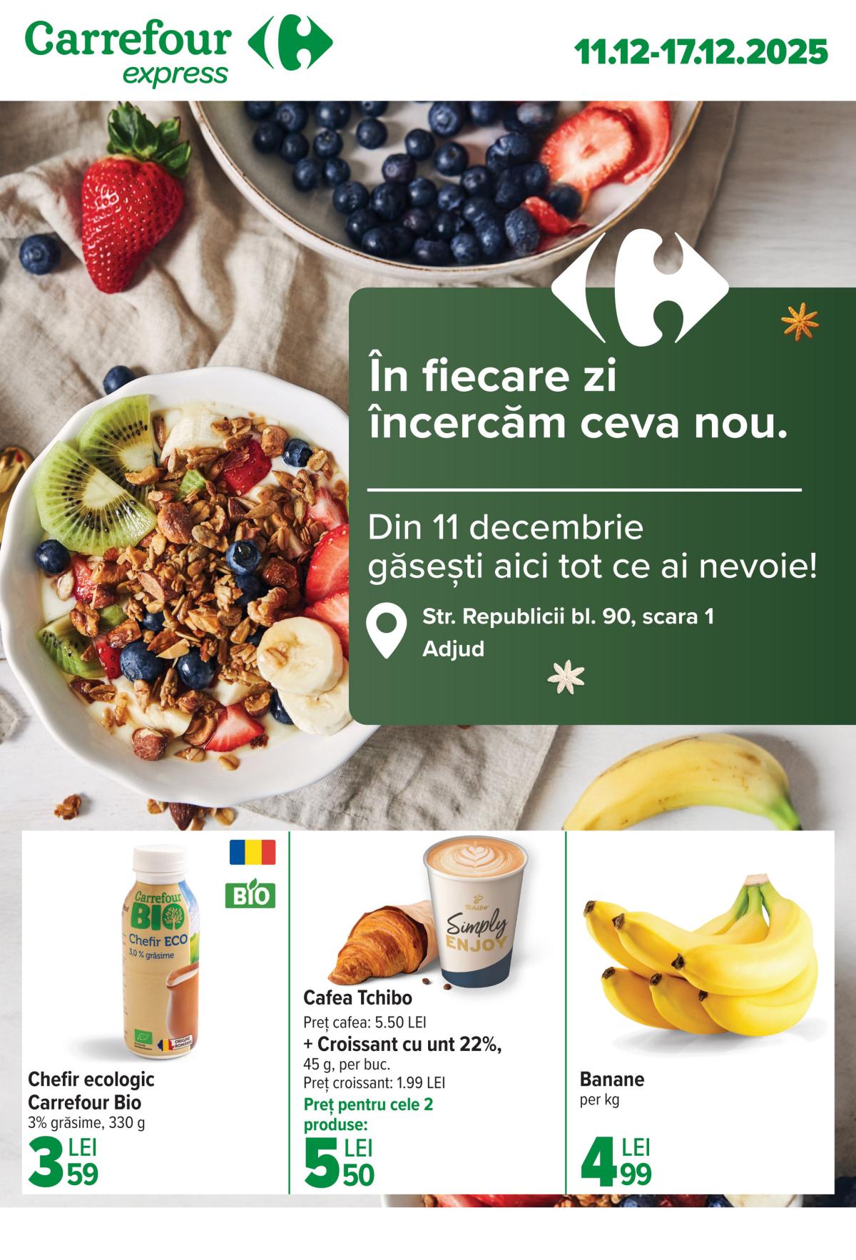 Catalog Carrefour Express online – oferte valabile din 11.12.