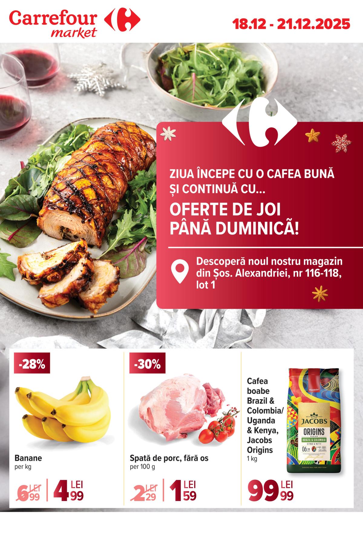 Catalog Carrefour Market online – oferte valabile din 18.12.