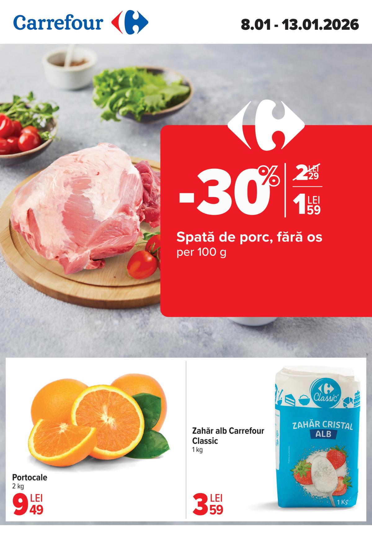 Catalog Carrefour online – oferte valabile din 08.01.