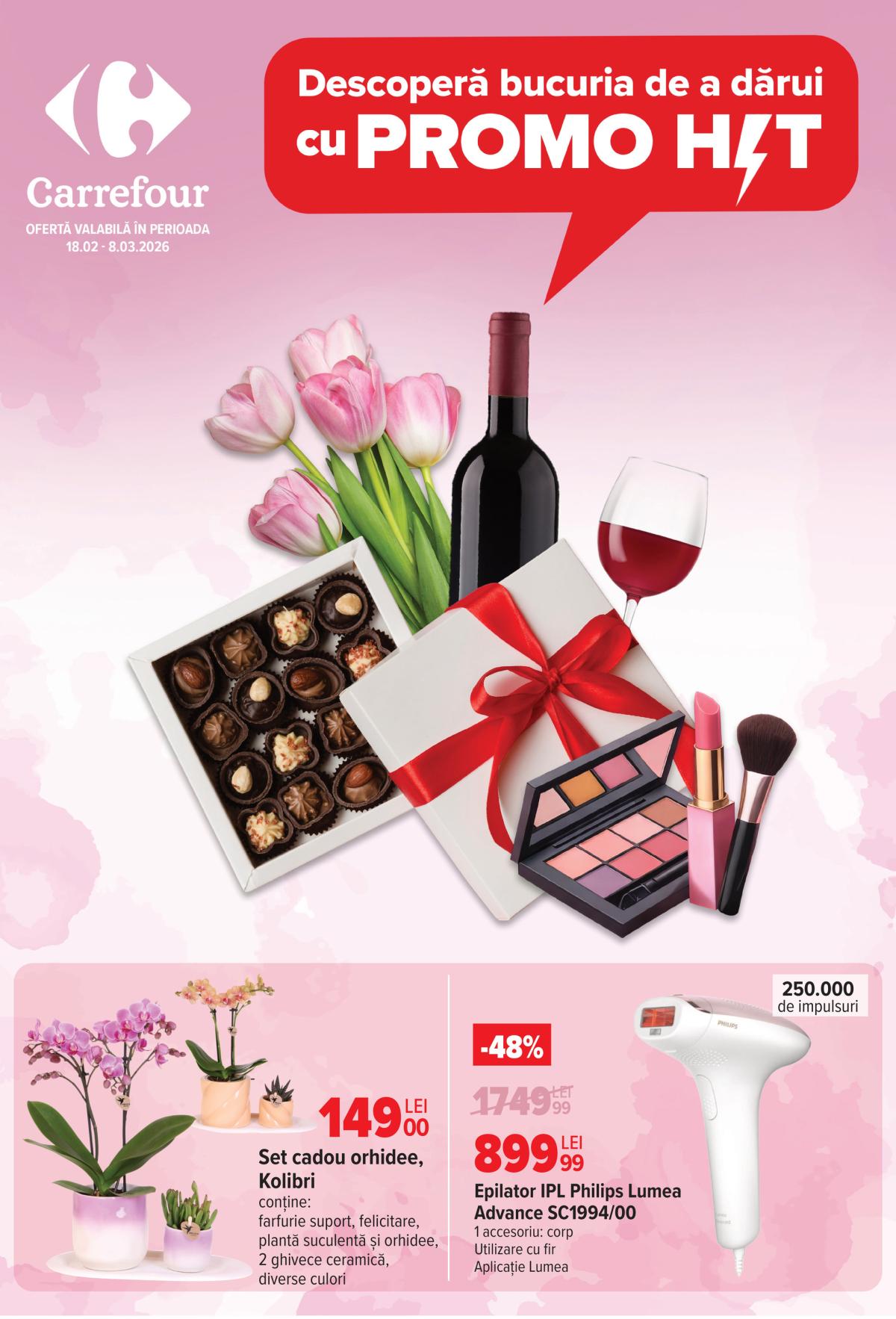 Catalog Carrefour - Women's Day online – oferte valabile din 18.02.2026