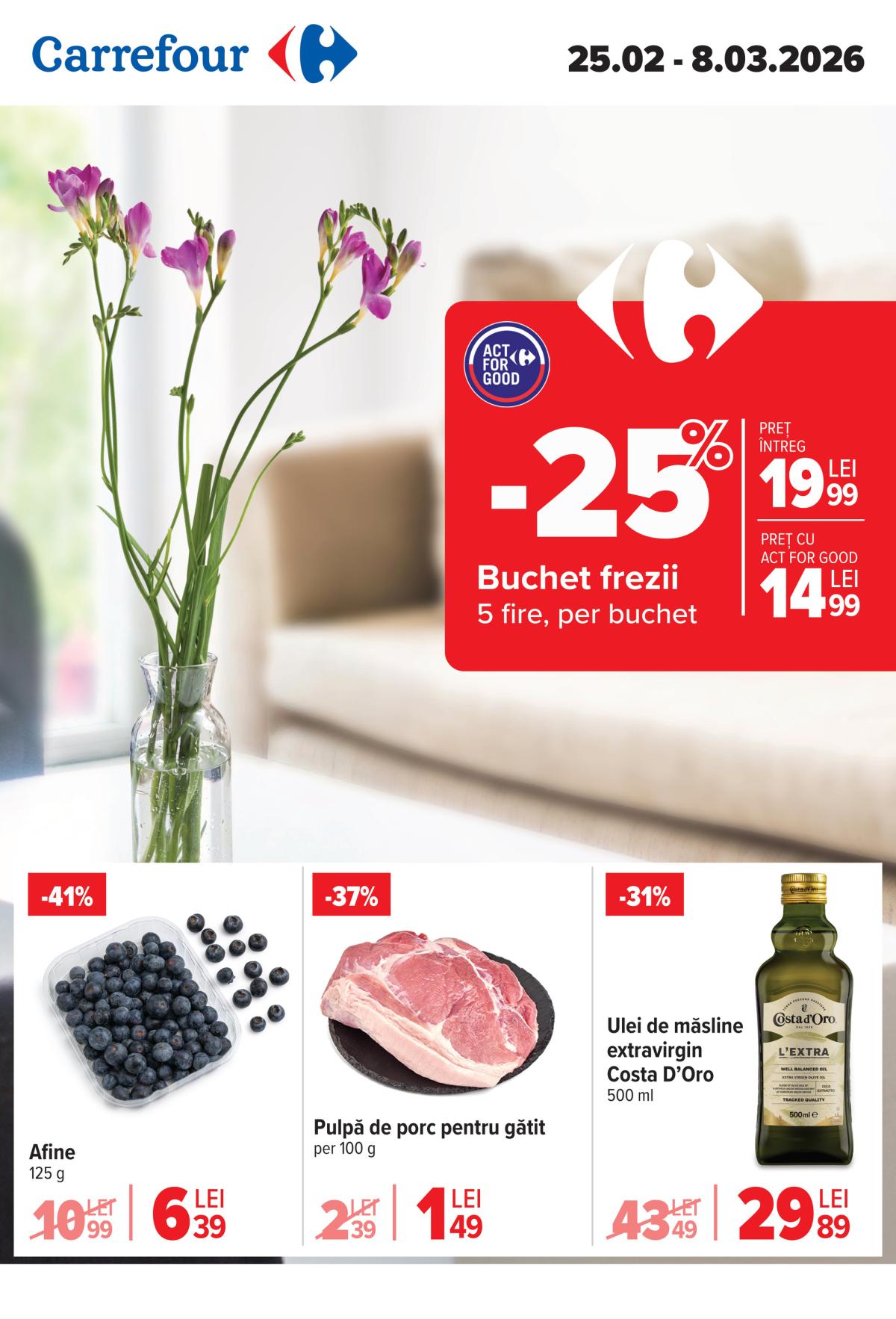 Catalog Carrefour online – oferte valabile din 25.02.2026