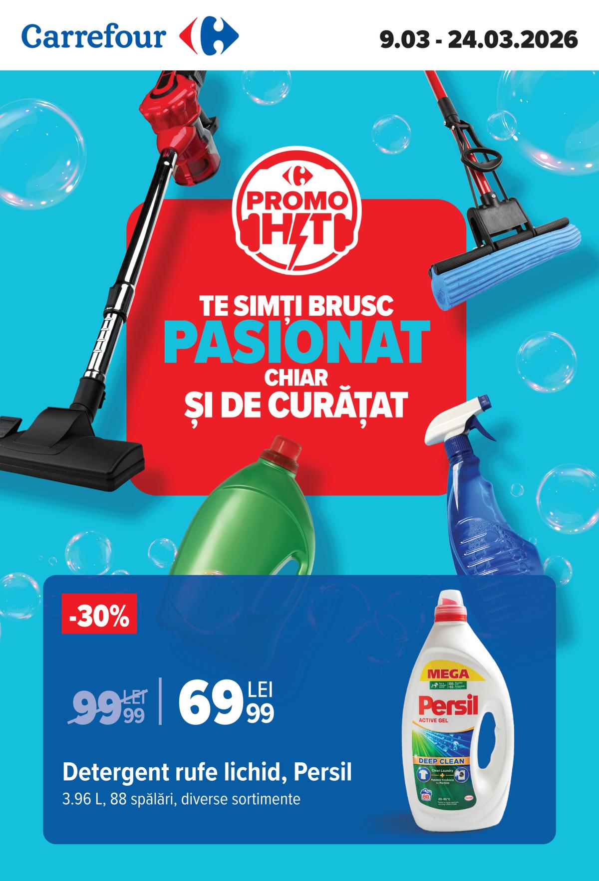 Catalog Carrefour - Curatenie online – oferte valabile din 09.03.2026