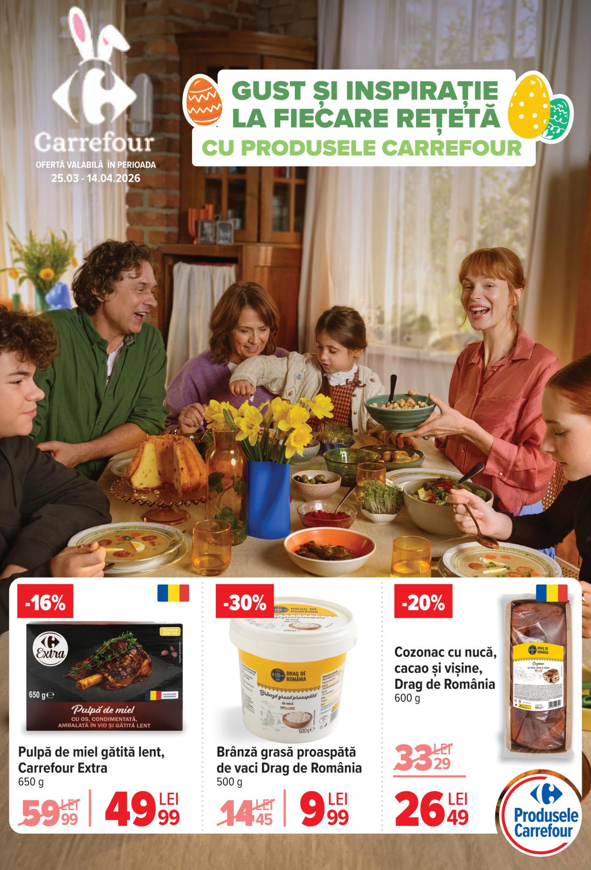 Catalog Carrefour - Easter online – oferte valabile din 25.03.2026