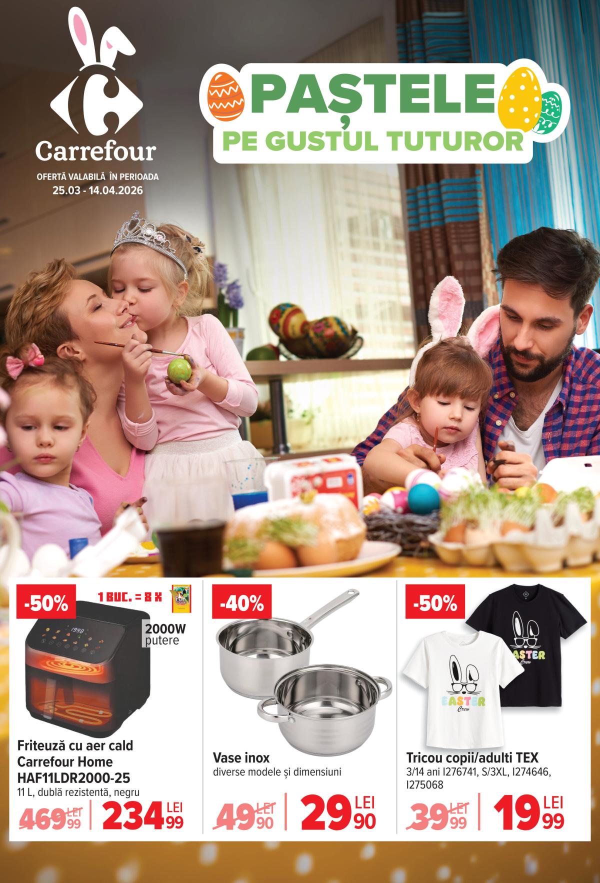Catalog Carrefour - NonFood online – oferte valabile din 25.03.2026