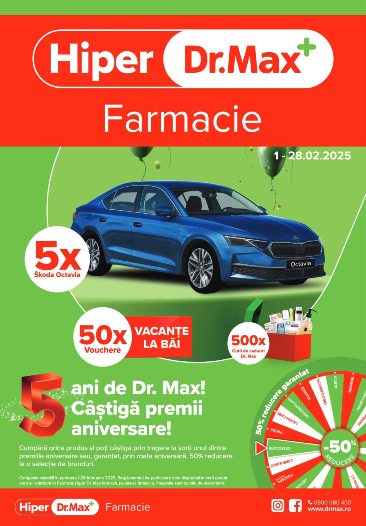 Catalog Dr. Max - Hiper Farmacie valabil din 01.02. - 28.02.