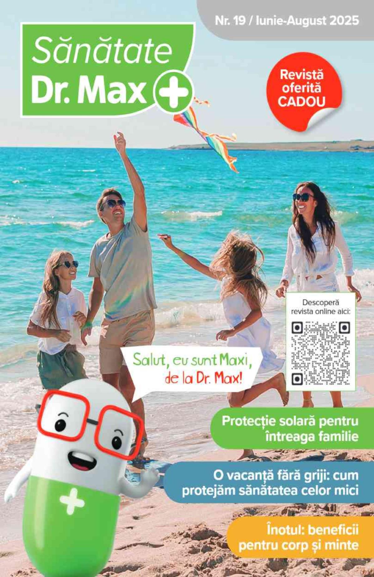Catalog Dr. Max - Revista Sanatate valabil din 01.08. până pe 31.08.