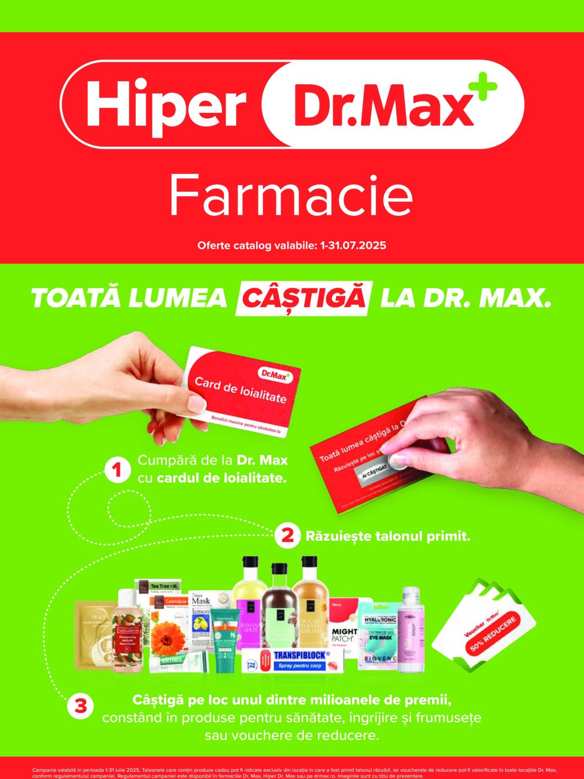 Catalog Dr. Max Hiper Farmacie valabil din 01.07. până pe 31.07.
