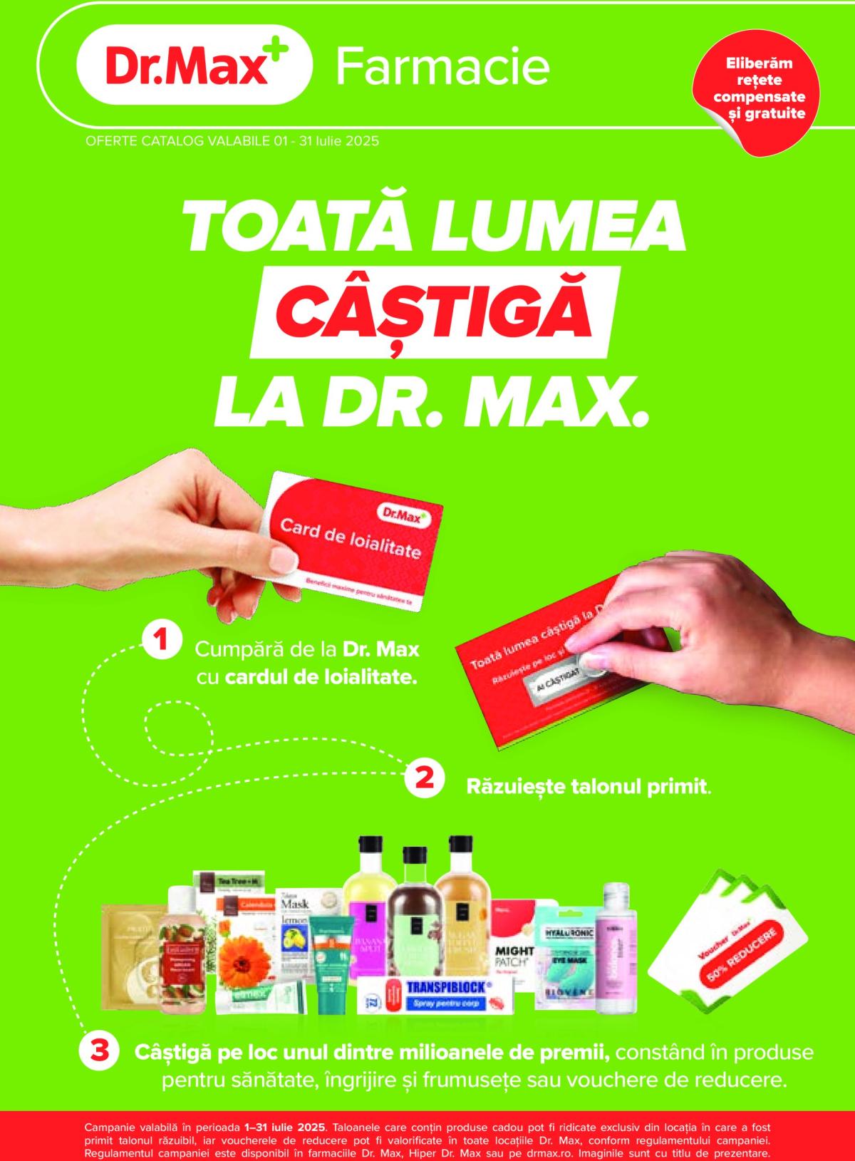 Catalog Dr. Max Farmacie valabil din 01.07. până pe 31.07.