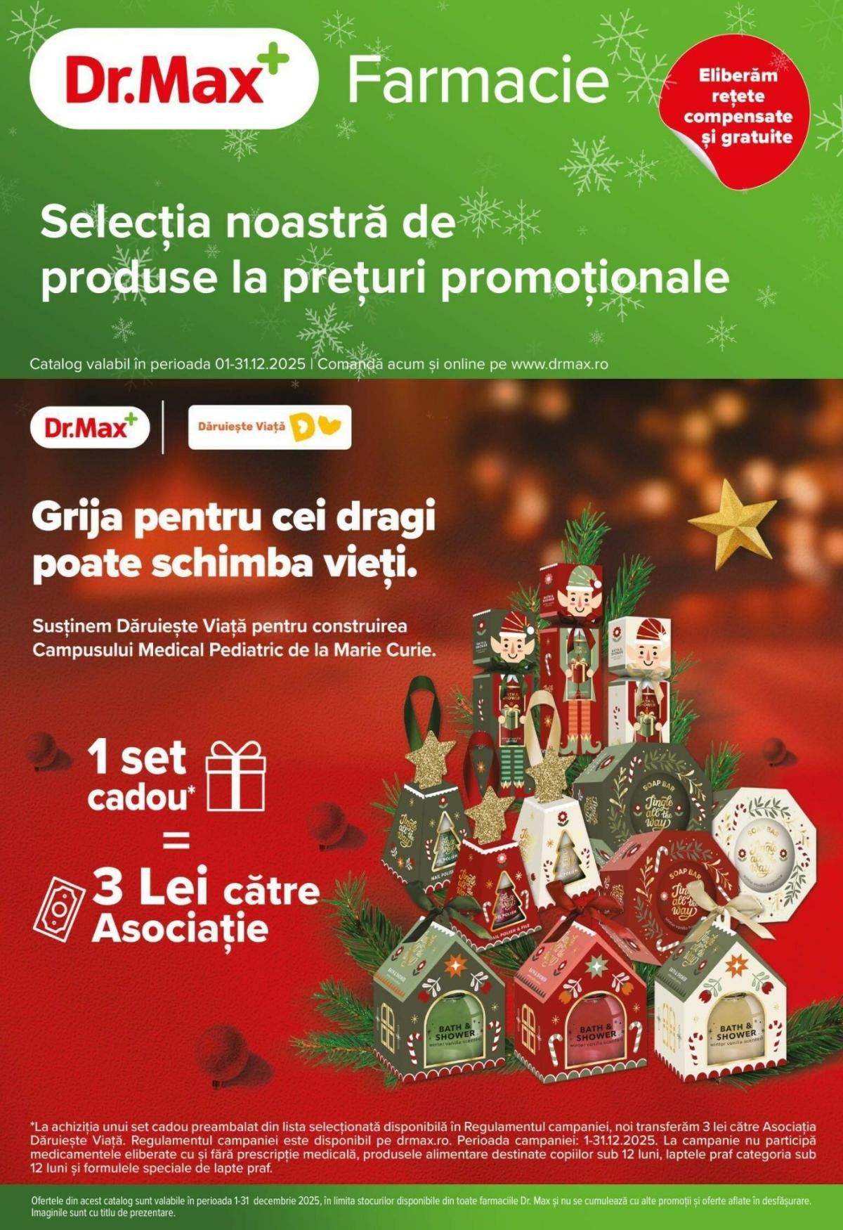 Catalog Dr. Max - Farmacie online – oferte valabile din 01.12.