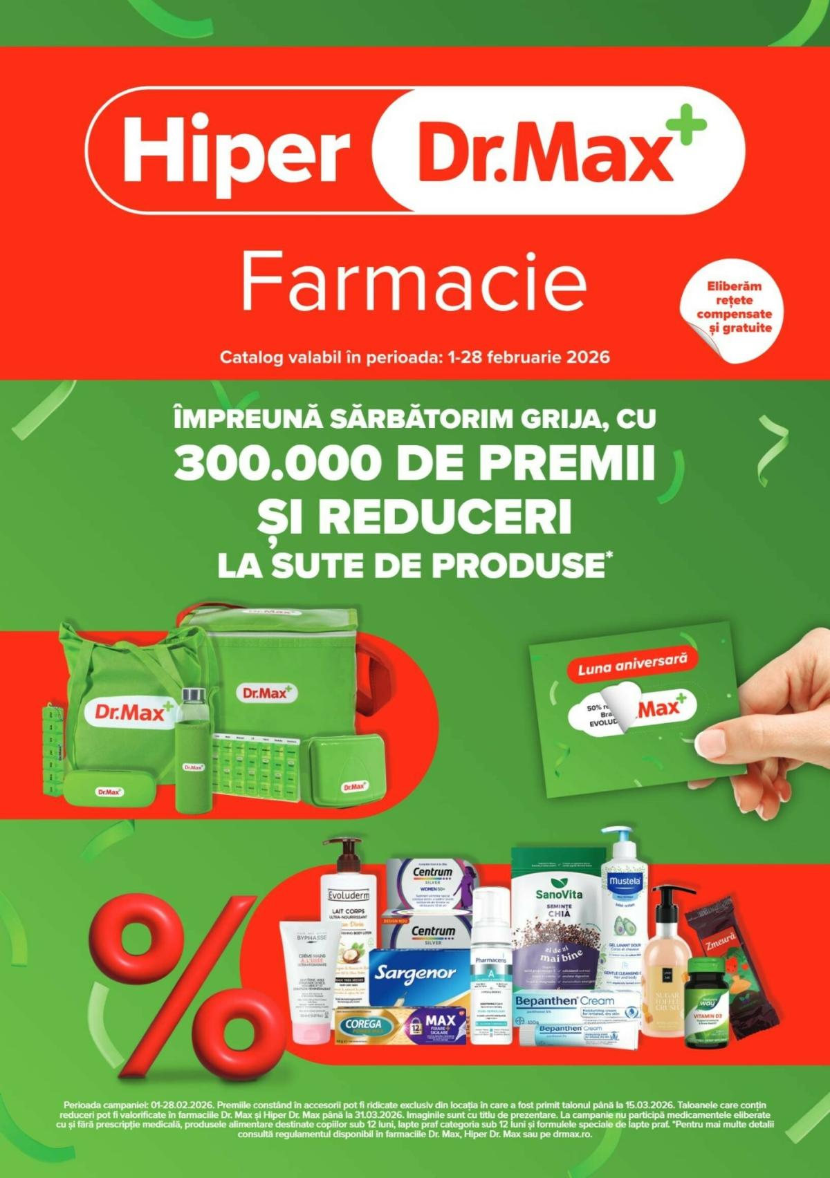 Catalog Dr. Max - Hiper Farmacie online – oferte valabile din 01.02.2026