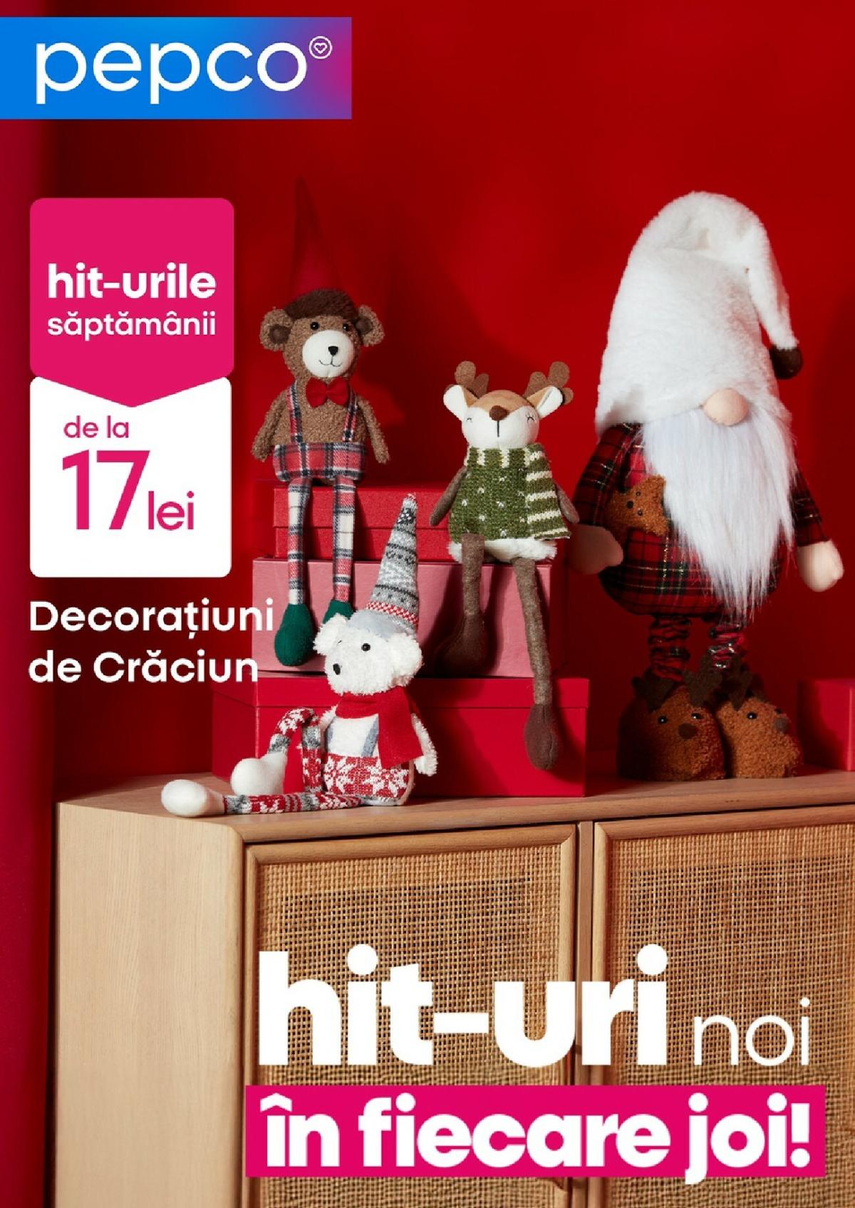 Catalog Pepco - Hit-urile online – oferte valabile din 06.11.