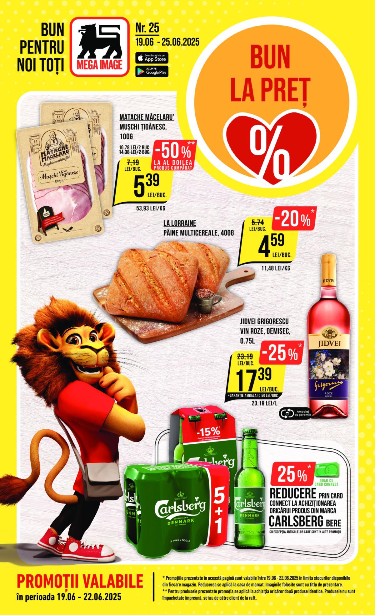 Catalog Mega Image valabil din 19.06. până pe 25.06.