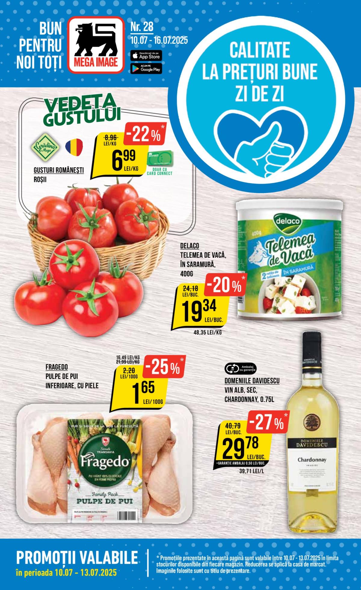Catalog Mega Image valabil din 10.07. până pe 16.07.