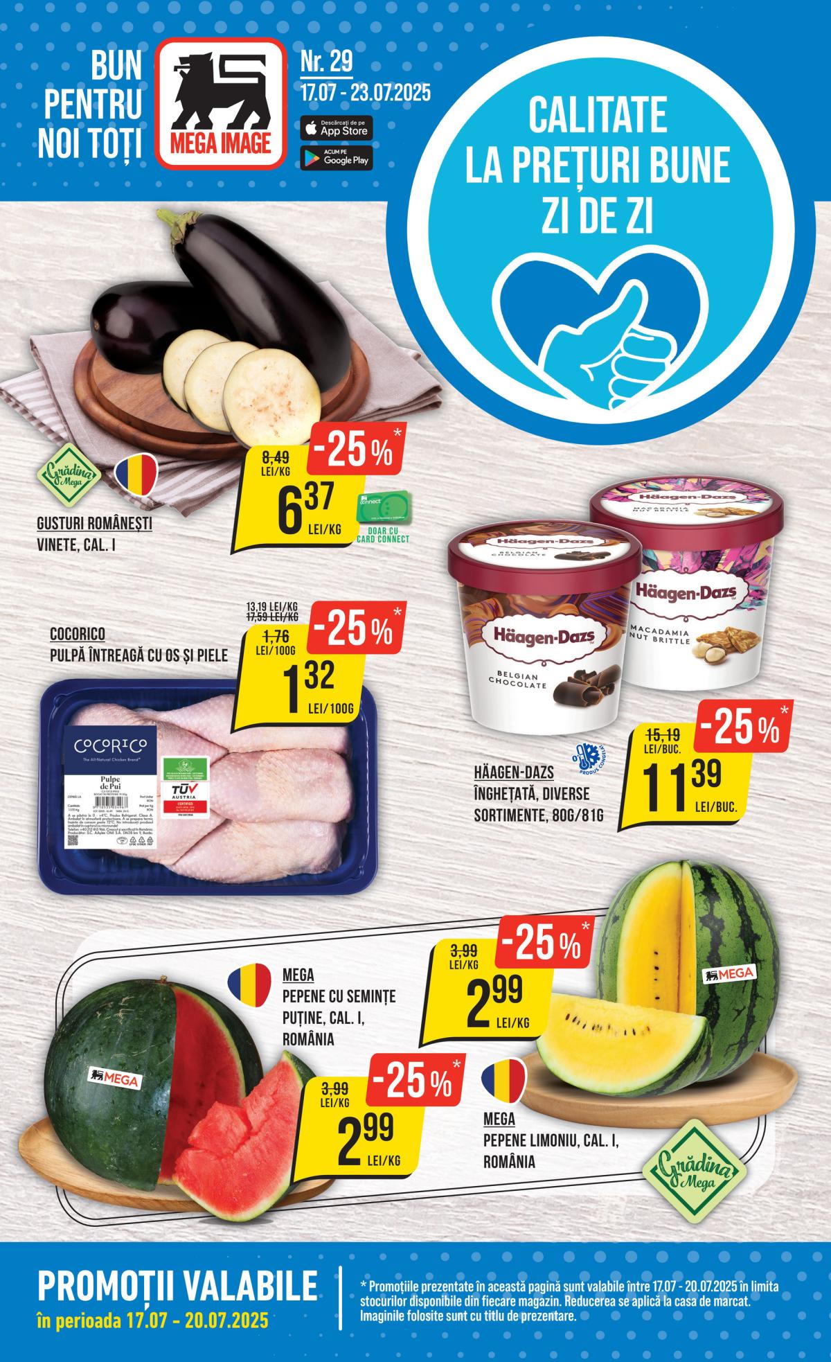 Catalog MEGA IMAGE valabil din 17.07. până pe 23.07.