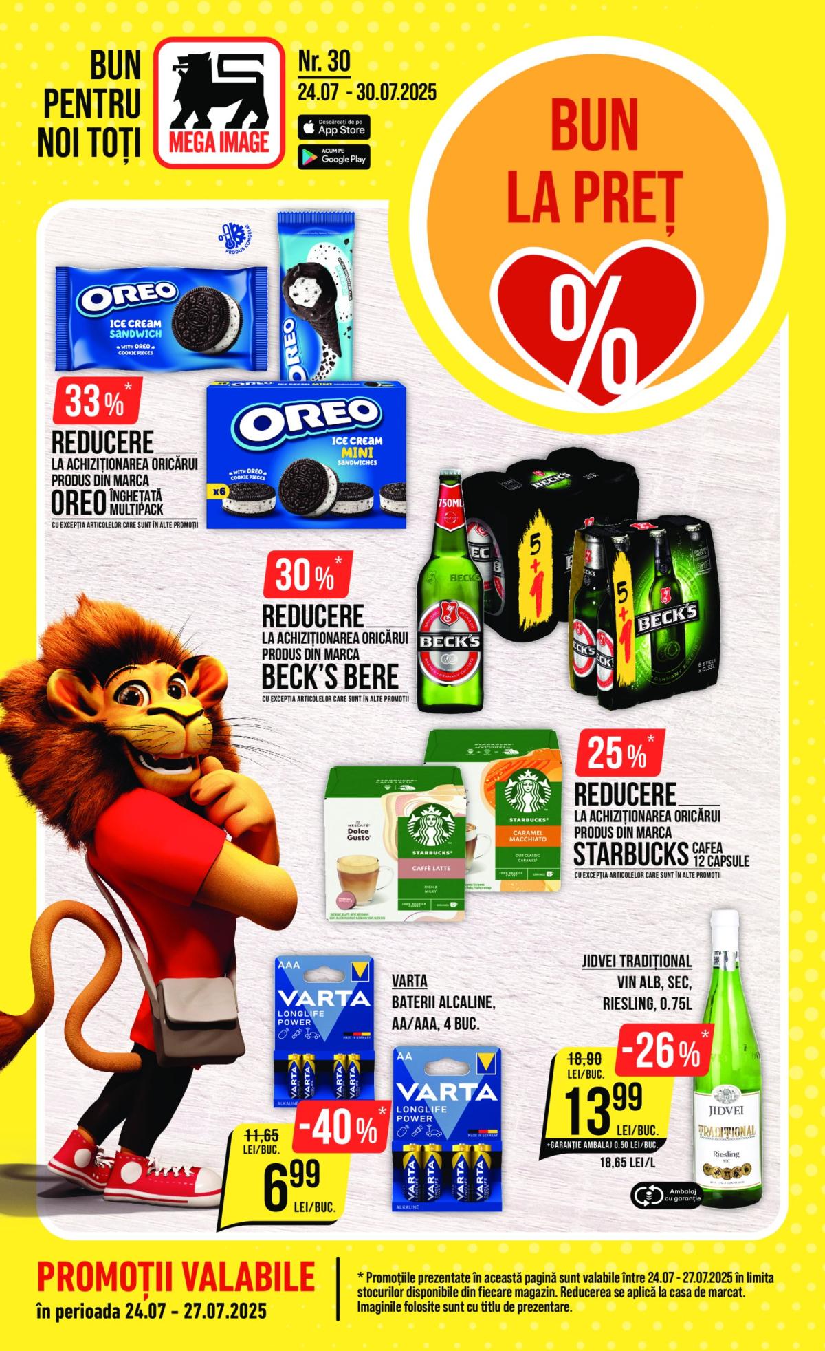 Catalog Mega Image valabil din 24.07. până pe 30.07.