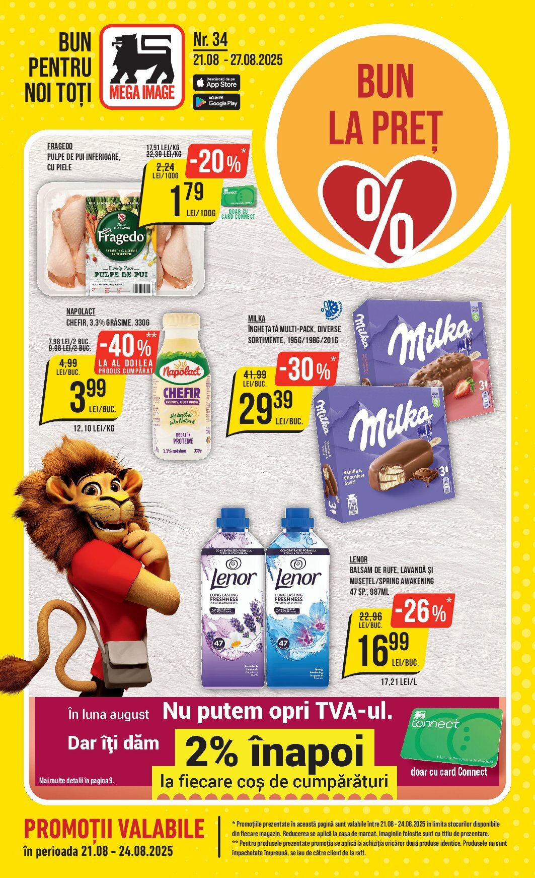 Catalog Mega Image online – oferte valabile din 21.08.