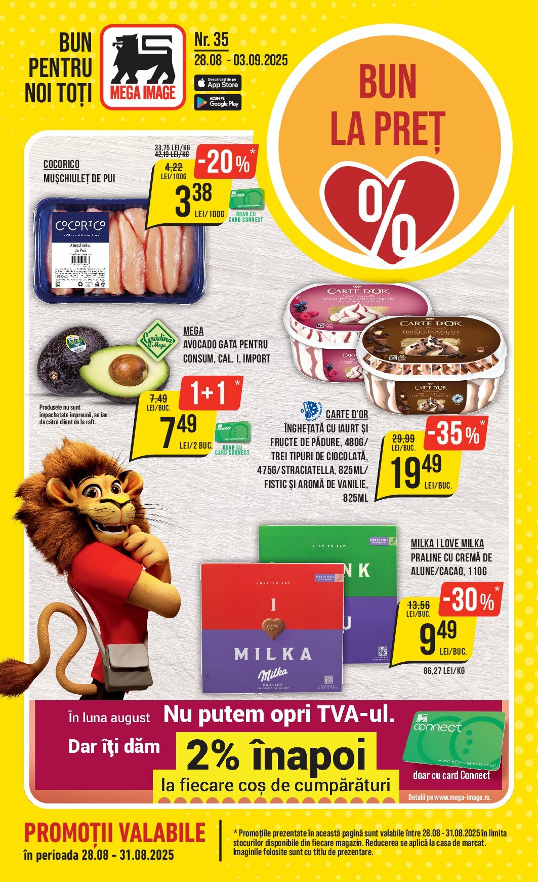 Catalog Mega Image online – oferte valabile din 28.08.