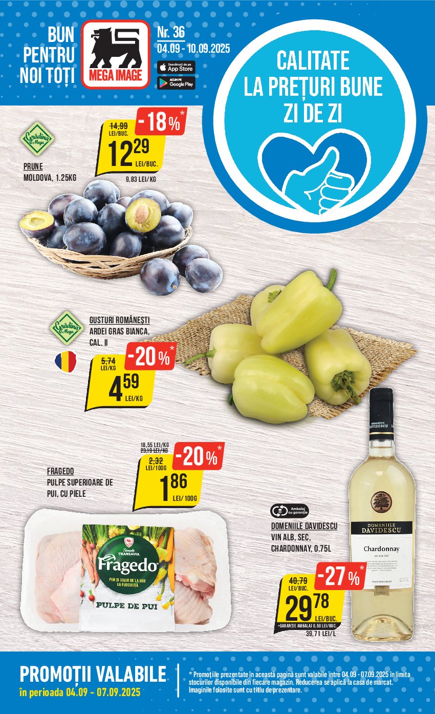 Catalog Mega Image online – oferte valabile din 04.09.